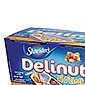 Advertencia para personas con alergia a las proteínas de la leche: presencia del proteínas de la leche en snack dulce, Delinut 4 OClock, procedente de Países Bajos
